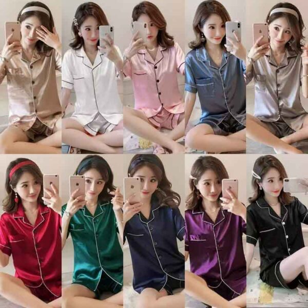 The Playful Silk Pajama